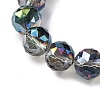 Transparent Electroplate Glass Beads Strands EGLA-N002-34D-F05-3