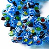 Handmade Lampwork Beads Strands LAMP-T017-09A-3