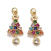Cubic Zirconia Pendants LS-KK-E262-07G-1