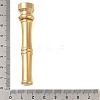 Golden Tone Brass Wax Seal Stamp Head with Bamboo Stick Shaped Handle STAM-K001-05G-C-4
