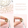 15Pcs 3 Styles 304 Stainless Steel Open Jump Rings STAS-YW0011-26-5