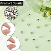 72Pcs 12 Styles Tibetan Style Zinc Alloy European Beads FIND-SC0022-49AS-6