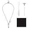 1Pc Word 304 Stainless Steel Column Urn Ashes Necklace DIY-TA0010-07A-2