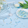 96G 8 Colors Imitation Cat Eye Glass Cylinder Seed Beads GLAA-SC0003-20A-4