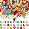 1500Pcs Transparent Acrylic Beads OACR-SP0001-25B-1