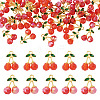 36Pcs 2 Colors Glass Pendants GLAA-TA0003-89-2