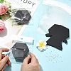 40Pcs Paper Jewelry Display Cards CDIS-FS0001-32A-5