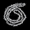 Spray Painted Transparent Glass Beads Strands GLAA-P060-01A-14-2