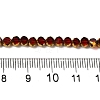 Electroplate Glass Beads Strands X-EGLA-P061-01B-05-4