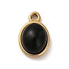 Natural Obsidian Pendants STAS-R009-04G-06-1