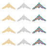 12Pcs 3 Colors 304 Stainless Steel Chandelier Components Links FIND-UN0001-62-1