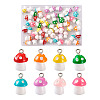 Kissitty 64 Pcs 8 Colors Plastic Pendants KY-KS0001-03-9