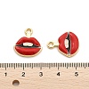 Alloy Enamel Pendants ENAM-K069-04G-02-3