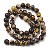 Natural Cherry Blossom Jasper Beads Strands G-C079-A02-02-3