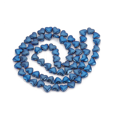 Electroplate Non-magnetic Synthetic Hematite Beads Strands G-T061-101B-1