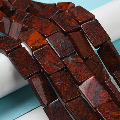 Natural Flower Agate Beads Strands G-M420-G01-01-1