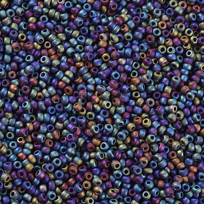12/0 FGB Grade A Round Glass Seed Beads SEED-Q010-M557-1