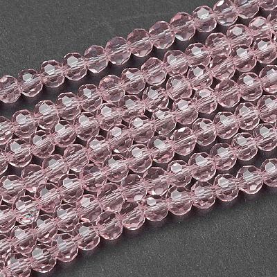 Glass Beads Strands EGLA-J042-4mm-19-1