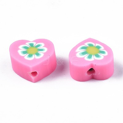 Handmade Polymer Clay Beads CLAY-N011-013E-1