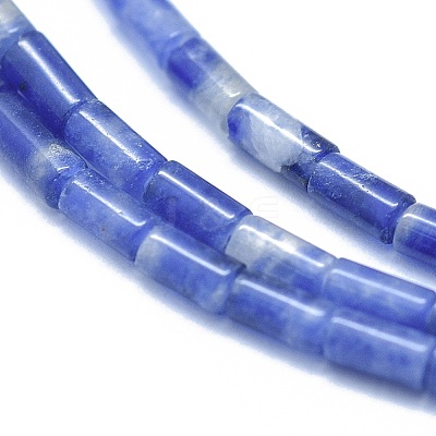 Natural Sodalite Beads Strands G-F631-B09-1