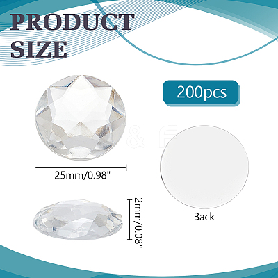 200Pcs Resin Cabochons FIND-PH0021-46-1