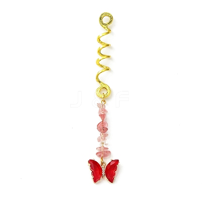 Alloy Dreadlocks Beads OHAR-JH00030-01-1