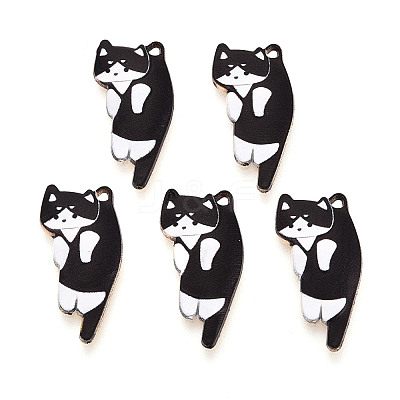 Alloy Enamel Pendants ENAM-N063-01D-1