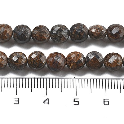 Natural Bronzite Beads Strands G-C179-A07-02-1