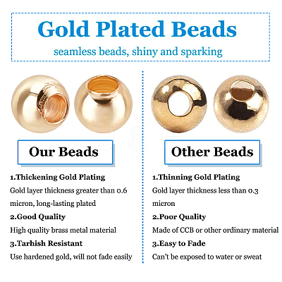 Brass Beads KK-PH0004-24A-1