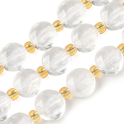 Natural Quartz Crystal Beads Strands G-G271-C07-10mm-1