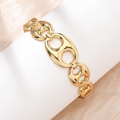 304 Stainless Steel Hinged Bangles for Women BJEW-F527-03G-1