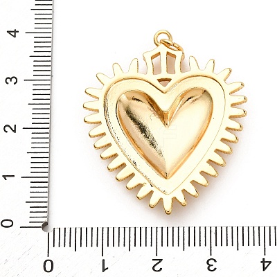 Brass Pendants KK-K408-26G-1