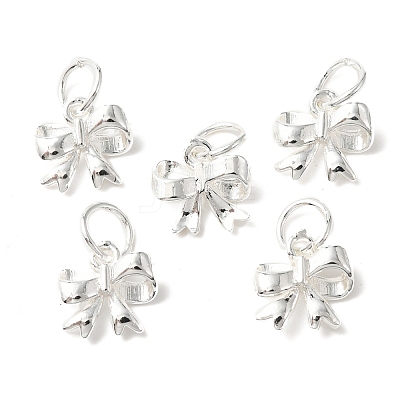 Rack Plating Brass Charms KK-C020-14S-1