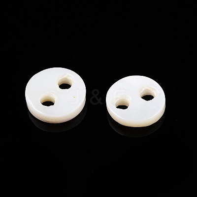 Natural Freshwater Shell Buttons X-SHEL-N036-04-1