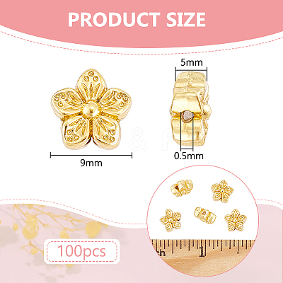 100Pcs Long-Lasting Plated PALLOY-BC0001-15-1