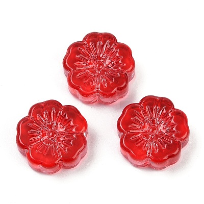 Transparent Glass Beads DGLA-E004-01L-1