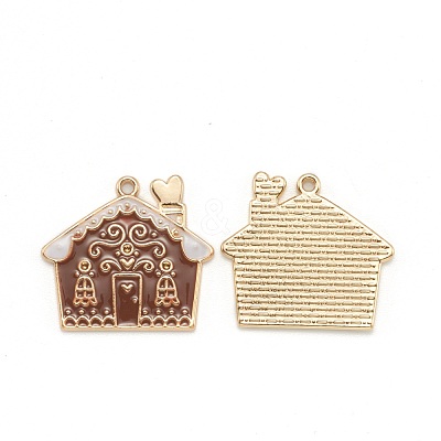 Alloy Enamel Pendants ENAM-E569-10-1