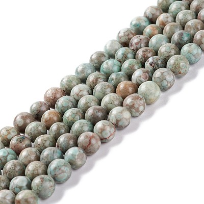 Natural Maifanite/Maifan Stone Beads Strands G-P451-01B-D-1