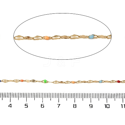 304 Stainless Steel Dapped Chains CHS-H036-01G-01-1