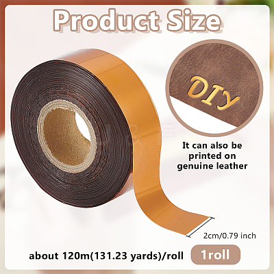 120M Stamping Hot Foil Paper DIY-WH0308-857B-1