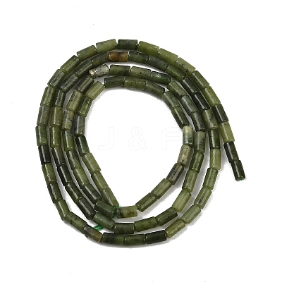 Natural Chinese Southern Jade Beads Strands G-M389-20-1