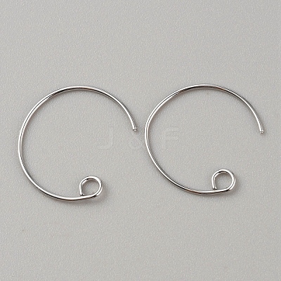 Brass Earring Hooks KK-WH0044-141C-P-1
