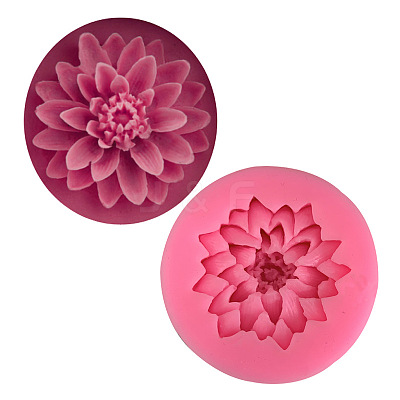 DIY 3D Water Lily Silicone Molds SIMO-PW0006-127-1