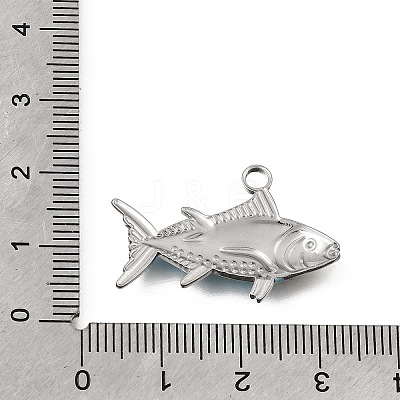 304 Stainless Steel Pendants STAS-N108-105P-1