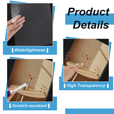 A4 PET Transparency Film DIY-WH0423-25-1