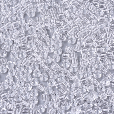 Transparent Glass Beads SEED-S040-09A-12-1