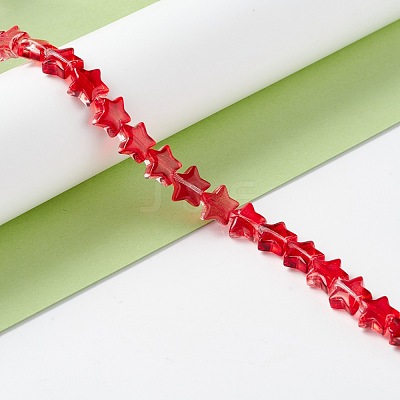 Transparent Glass Beads Strand GLAA-K057-01D-1