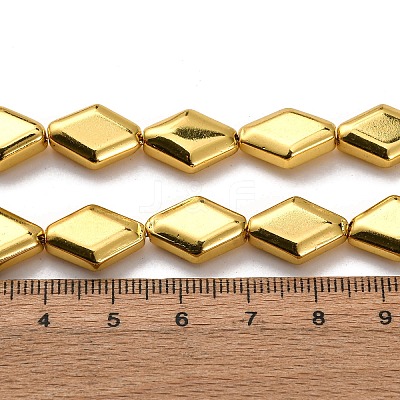 Electroplate Glass Beads Strands EGLA-H109-11-1