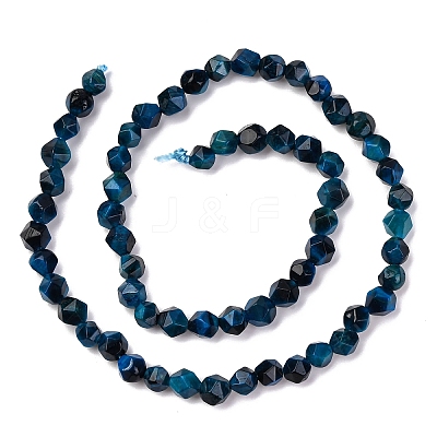 Natural Tiger Eye Beads Strands G-I217-A-01E-1