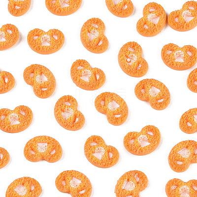 Cookie Luminous Resin Cabochons CRES-T026-02D-1